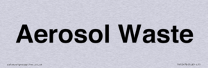 Aerosol Waste